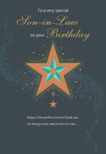 Picture of SPECIAL SON IN LAW BIRTHDAY CARD